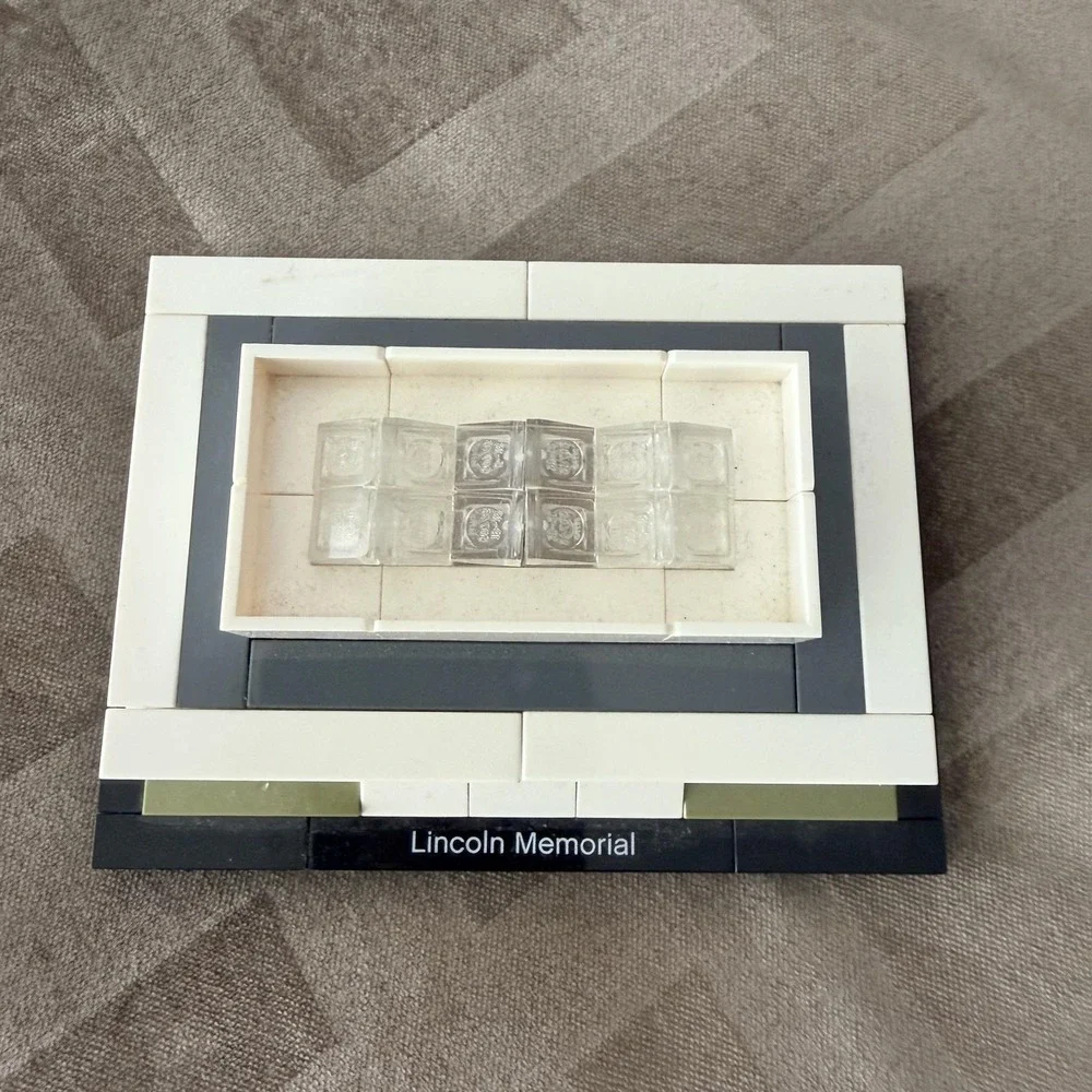 LEGO Architecture Lincoln Memorial 21022 Complete Built Landmark Series Set
